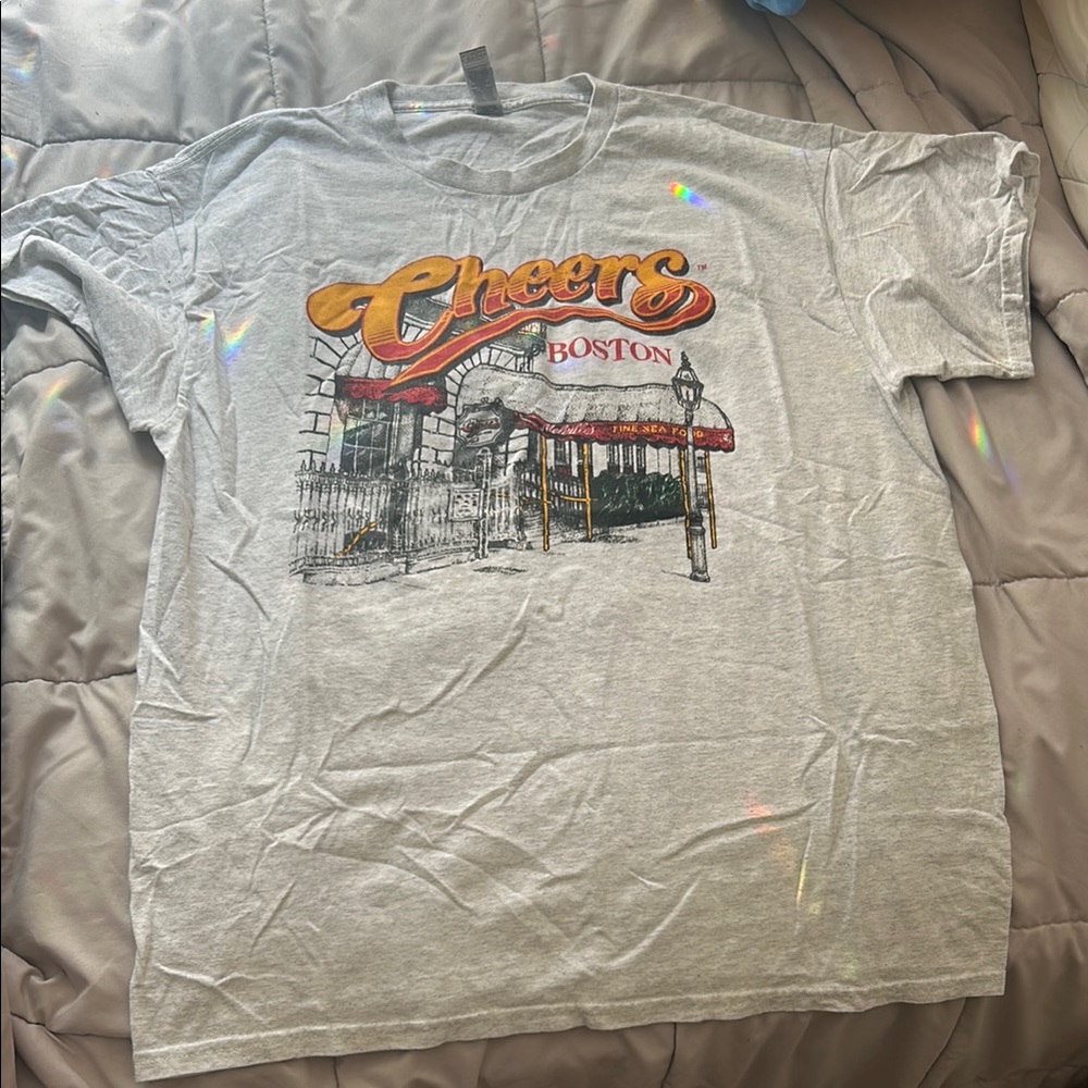 Gildan Light Gray Heavy Cotton T-Shirt